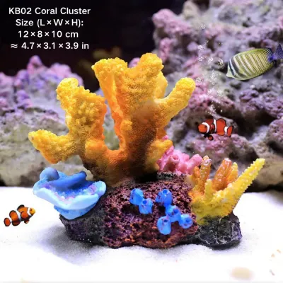 Coral reef ornaments made for freshwater and marine tanks
