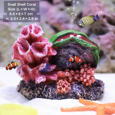 Suitable for freshwater and saltwater setups (4) Non-toxic coral tree decoration for all types of tanks