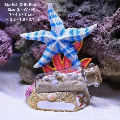 Resin aquarium ornaments safe and stable (1) Enhances fish tank appeal with realistic coral textures