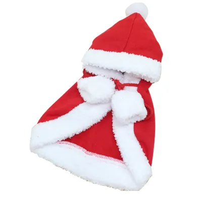 Warm Pet Christmas Cloak