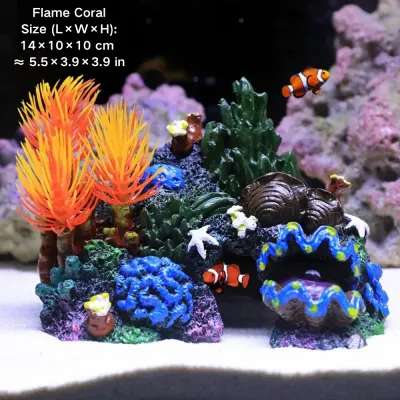 Full aquarium decoration set for aquatic retailers
