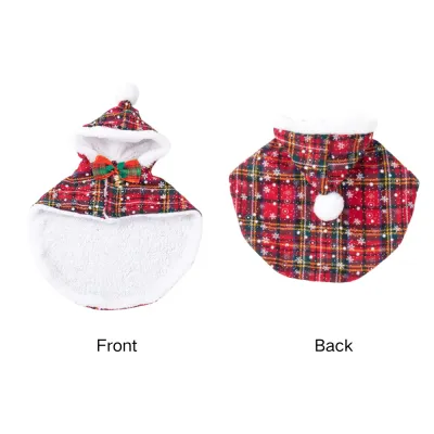 Pet Christmas Cape
