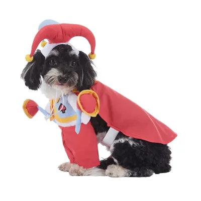 Red Clown Cosplay Dog Clothes Red Clown Cosplay Dog Clothes