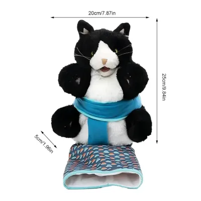 cat toy with pp cotton cat scratching glove