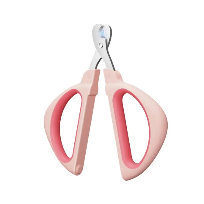 Professional Cat Claw Clipper with Safe Positioning Hole pink Professional Cat Claw Clipper with Safe Positioning Hole