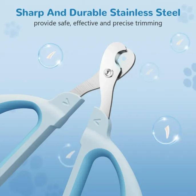Professional Cat Claw Clipper with Safe Positioning Hole stainless Professional Cat Claw Clipper with Safe Positioning Hole