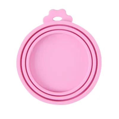 Dog Silicone Pet Can Lid Cat Dog Silicone Pet Can Lid Cat