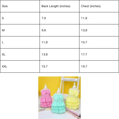 Breathable and lightweight pet dress perfect for spring and summer wear, combining fashion with comfort.