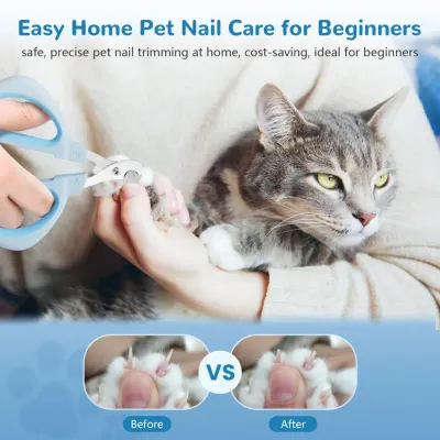 Professional Cat Claw Clipper with Safe Positioning Hole cat mail clipper Professional Cat Claw Clipper with Safe Positioning Hole