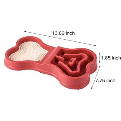 Pet Slow-feeding Bowl