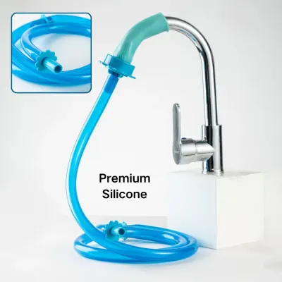 1pc Silicone Connector Shower Hose for Pet Bathing safe material 1PC Silicone Connector Shower Hose for Pet Bathing