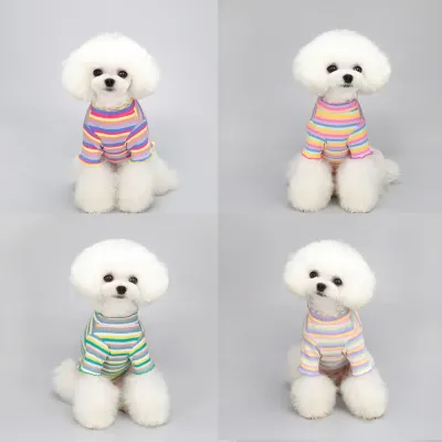 dog clothes dresses (7) "Soft, breathable fabric ensures comfort for small to medium dogs, making this shirt perfect for everyday wear."