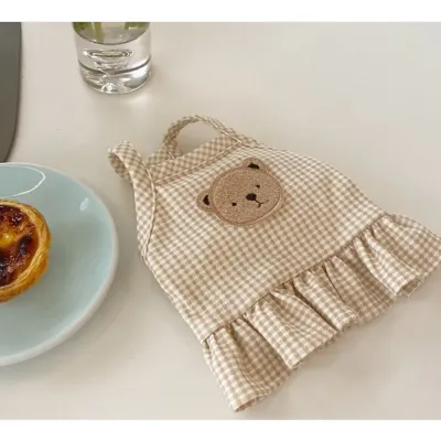 dog clothes dresses (6) "Cute and casual plaid vest for pet boutiques and fashion-focused retailers."