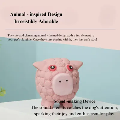 Interactive Animals Shape Chew Toys with Squeaky for Dog