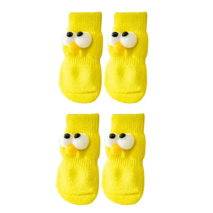 yellow color Pet Paw Socks yellow color Pet Paw Socks