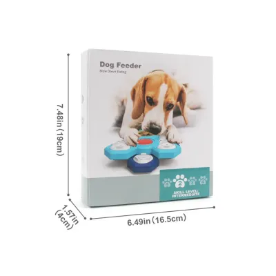 double layers dog puzzle toys size