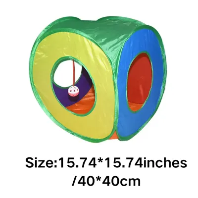 Foldable cat tunnel size