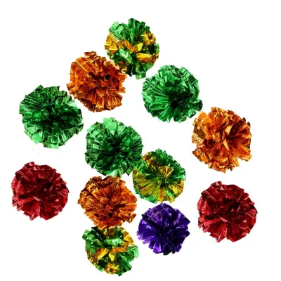 12pcs Teasing Cat Ball Toy 12pcs Teasing Cat Ball Toy