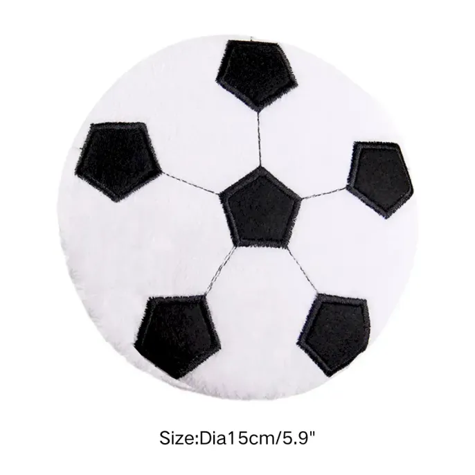 Football Flying Disc Dog Toy size