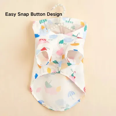 Umbrella Pattern Dog Raincoat bulk