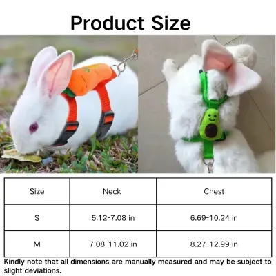 Hamster Harness Leash Set size Hamster Harness Leash Set size