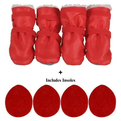 Red Pet Booties Red Pet Booties
