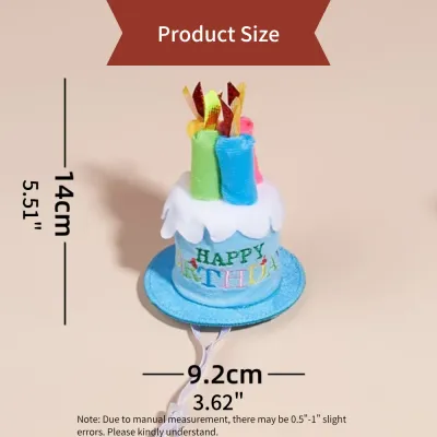 dog birthday hat size dog birthday hat