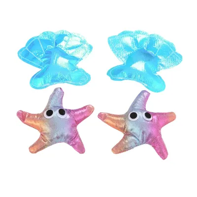 Cat toy Cute Starfish and Shell Shaped Scratching and Playing Toy for Cat