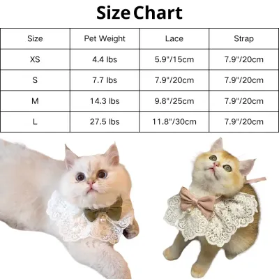 Cat Bandana size