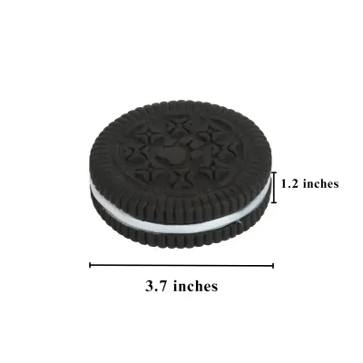 2 Pack Puppy Chew Toy Set in Rubber Biscuit Shape for Small Breeds 2 Pack Puppy Chew Toy Set in Rubber Biscuit Shape for Small Breeds