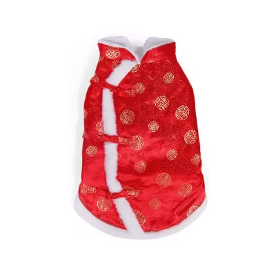 dog cat clothes red