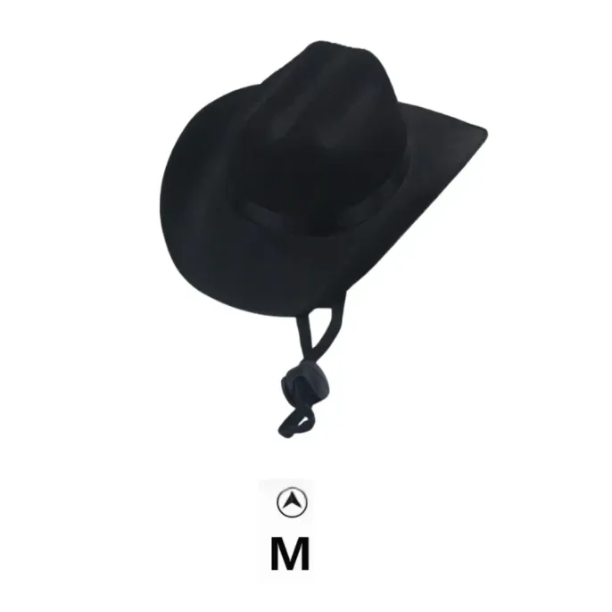 Western Cowboy Hat for Dogs Perfect Pet Cosplay Accessory