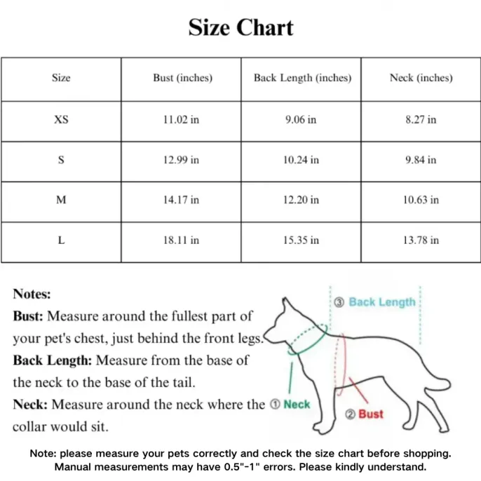 Christmas sweater size chart Christmas sweater