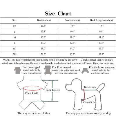 Dog Sweater size