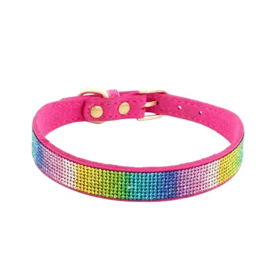 Rose Red Adjustable Dog Collars