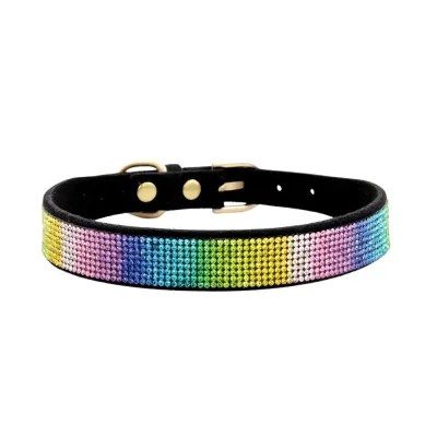 Black Adjustable Dog Collars