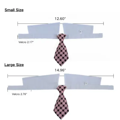 plaid pet collar