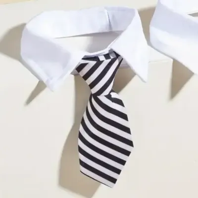 stripe necktie pet collar stripe necktie pet collar