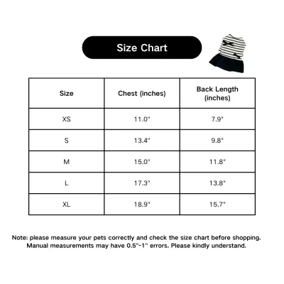 Striped Simple Breathable Summer Dog Dress Striped Simple Breathable Summer Dog Dress