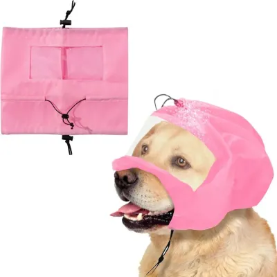 Waterproof Dog Bath Cap Ear Protection for Bathing and Swimming Waterproof Dog Bath Cap Ear Protection for Bathing and Swimming