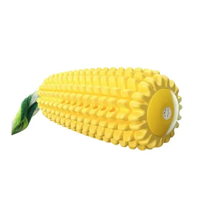 Corn Shape Squeaky Dog Toy