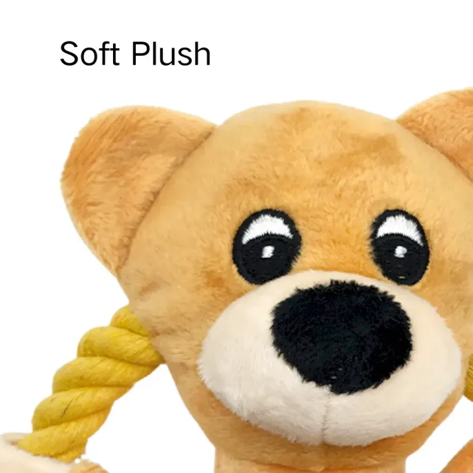 Bear Stuffed Dog Toy