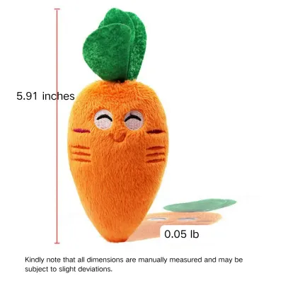 Carrot Pet Plush Toy size Carrot Pet Plush Toy size