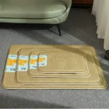 waterproof dog sleeping mat Cooling Rattan Pet Mat Breathable Bed for Dogs and Cats
