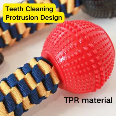 Dog TPR Rope Knot Toy material Dog TPR Rope Knot Toy material