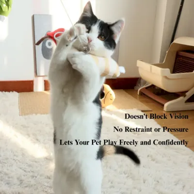 PP cotton pet collar Tiramisu Soft Adjustable Pet Recovery Collar for Cats
