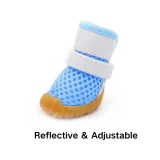 Reflective adjustable dog boots Reflective adjustable dog boots