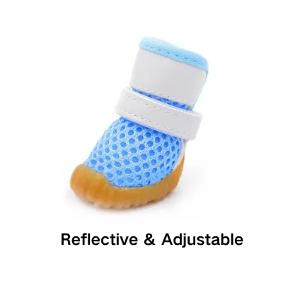 Reflective adjustable dog boots Reflective adjustable dog boots