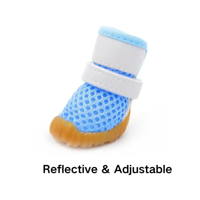 Reflective adjustable dog boots Reflective adjustable dog boots