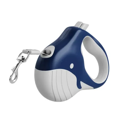 Retractable pet leash for cats, rabbits, and small dogs with smooth tension and durable materials.